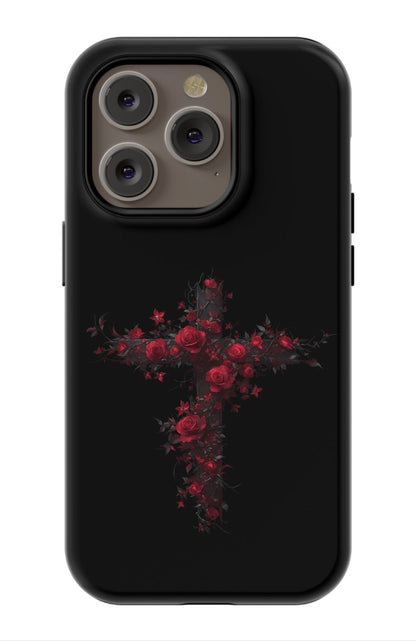 Phone Case "Rustic Embrace": A Symbol of Enduring Faith and Unwavering Love