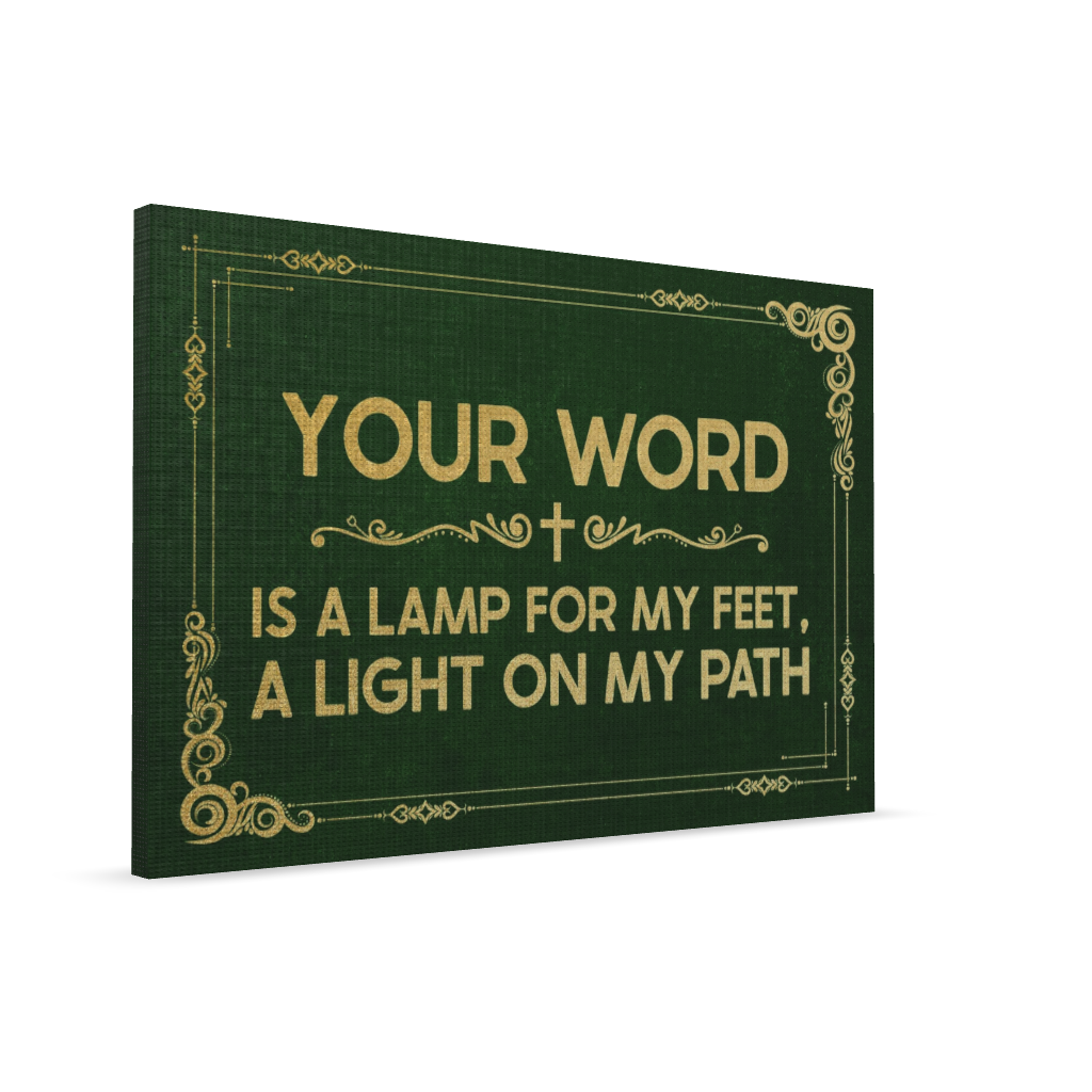 Your Word Is A Lamp For My Feet, A Light On My Path