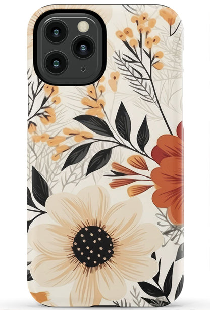 Boho Fall Cute Flowers iPhone case (2)