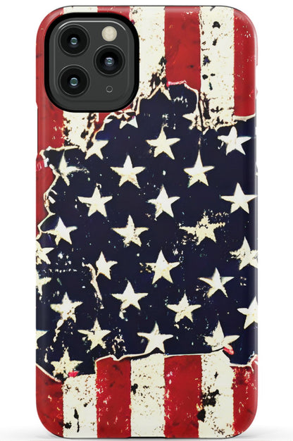 Vintage USA Flag iPhone case (5)