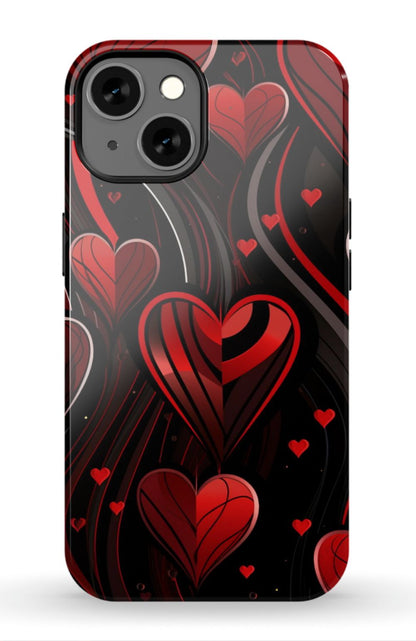 Red & Black Valentine iPhone case (6)
