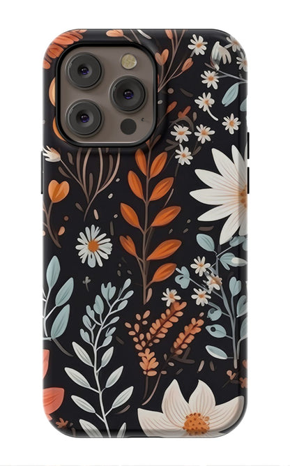 Boho Fall Cute Flowers iPhone case (3)