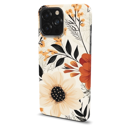 Boho Fall Cute Flowers iPhone case (2)