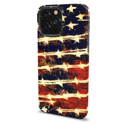 Vintage USA Flag iPhone case