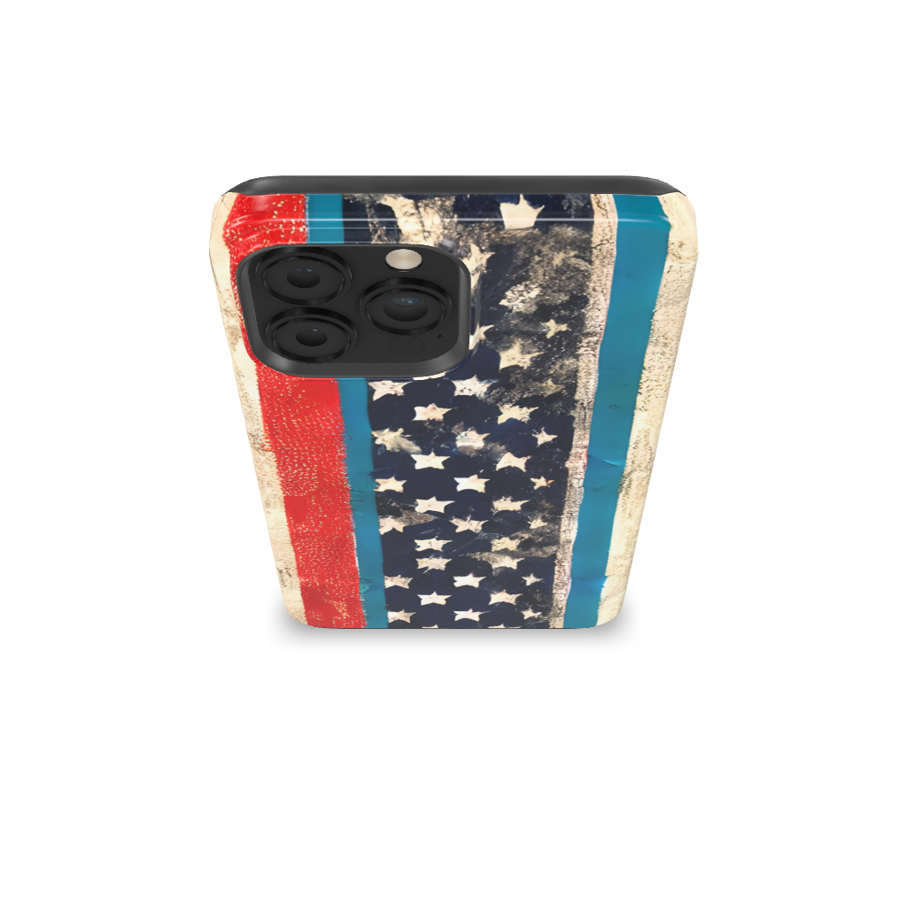 Vintage USA Flag iPhone case (7)