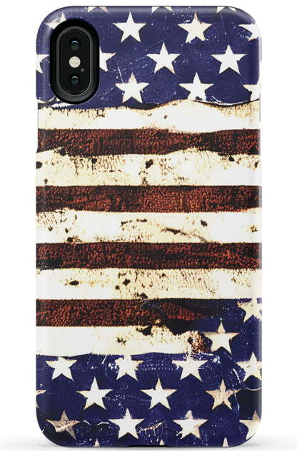 Vintage USA Flag iPhone case (8)