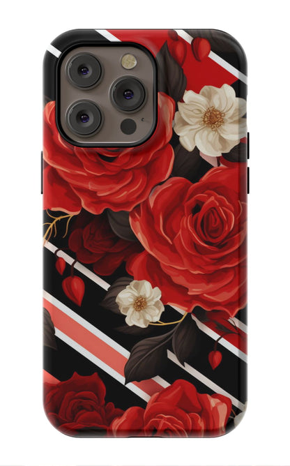 Red & Black Valentine iPhone case (2)