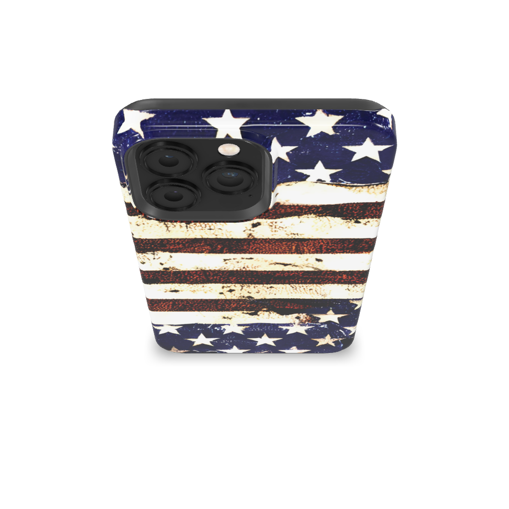 Vintage USA Flag iPhone case (8)